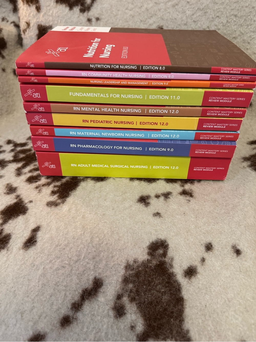 ATI Nursing Review Books - Complete Set of (9)